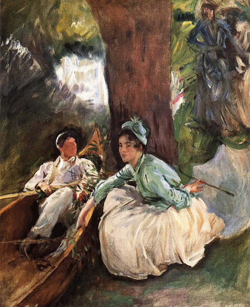 By the River by John Singer Sargent — Oil Painting Reproduction