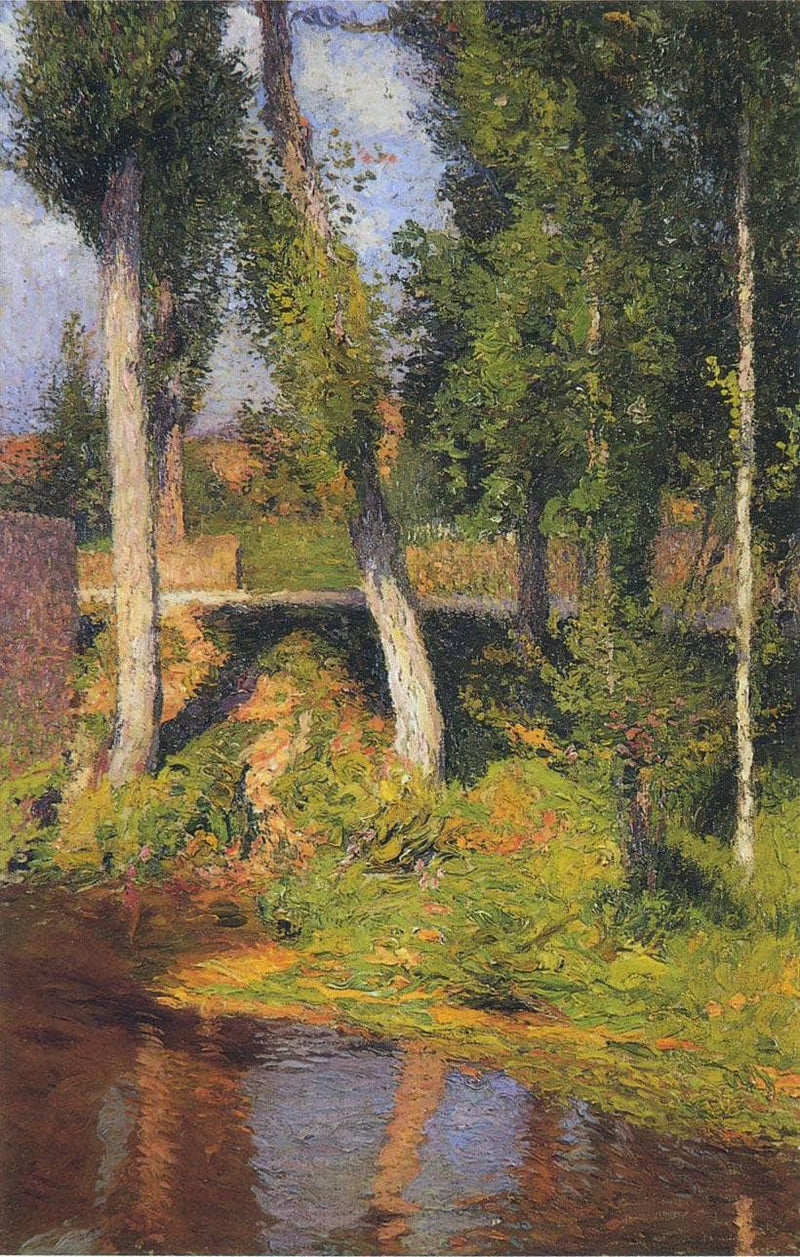 By the River by Henri Martin — Oil Painting Reproduction