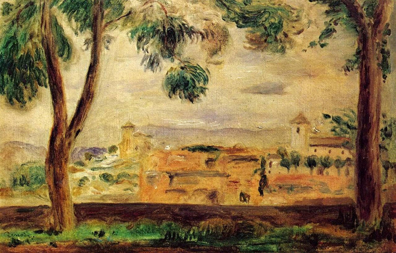 Cagnes by Pierre-Auguste Renoir — Oil Painting Reproduction