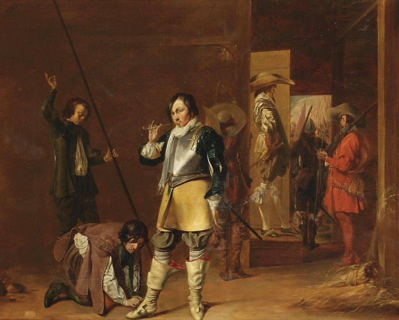 Call to Arms by Willem Cornelisz Duyster — Oil Painting Reproduction