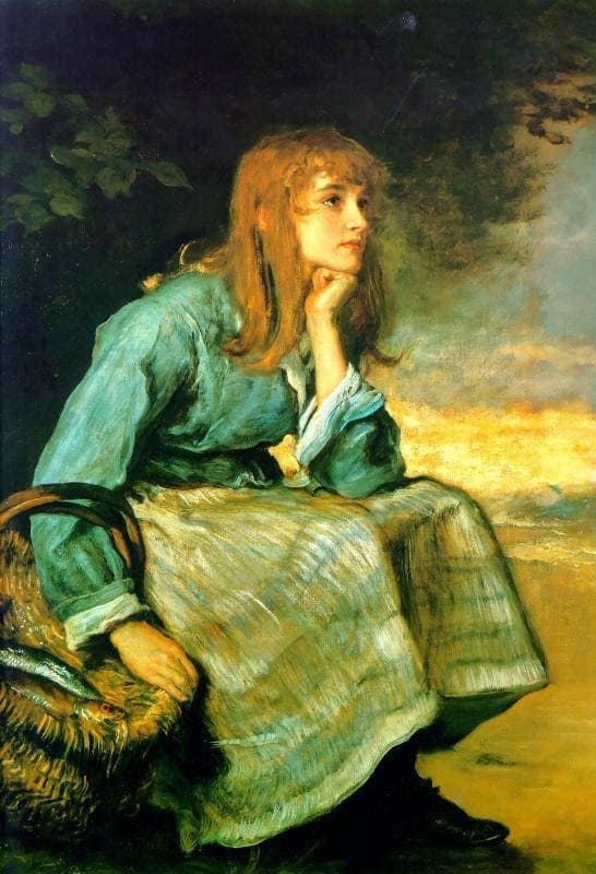 Caller Herrin' by John Everett Millais — Oil Painting Reproduction