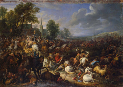 Calvary in the Battle in study