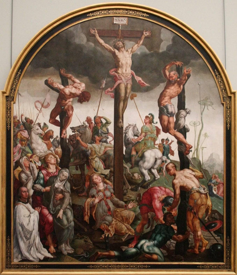 Calvary by Maerten van Heemskerck — Oil Painting Reproduction