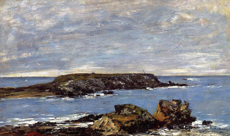 Camaret, The Toulinguet by Eugene Boudin — Oil Painting Reproduction