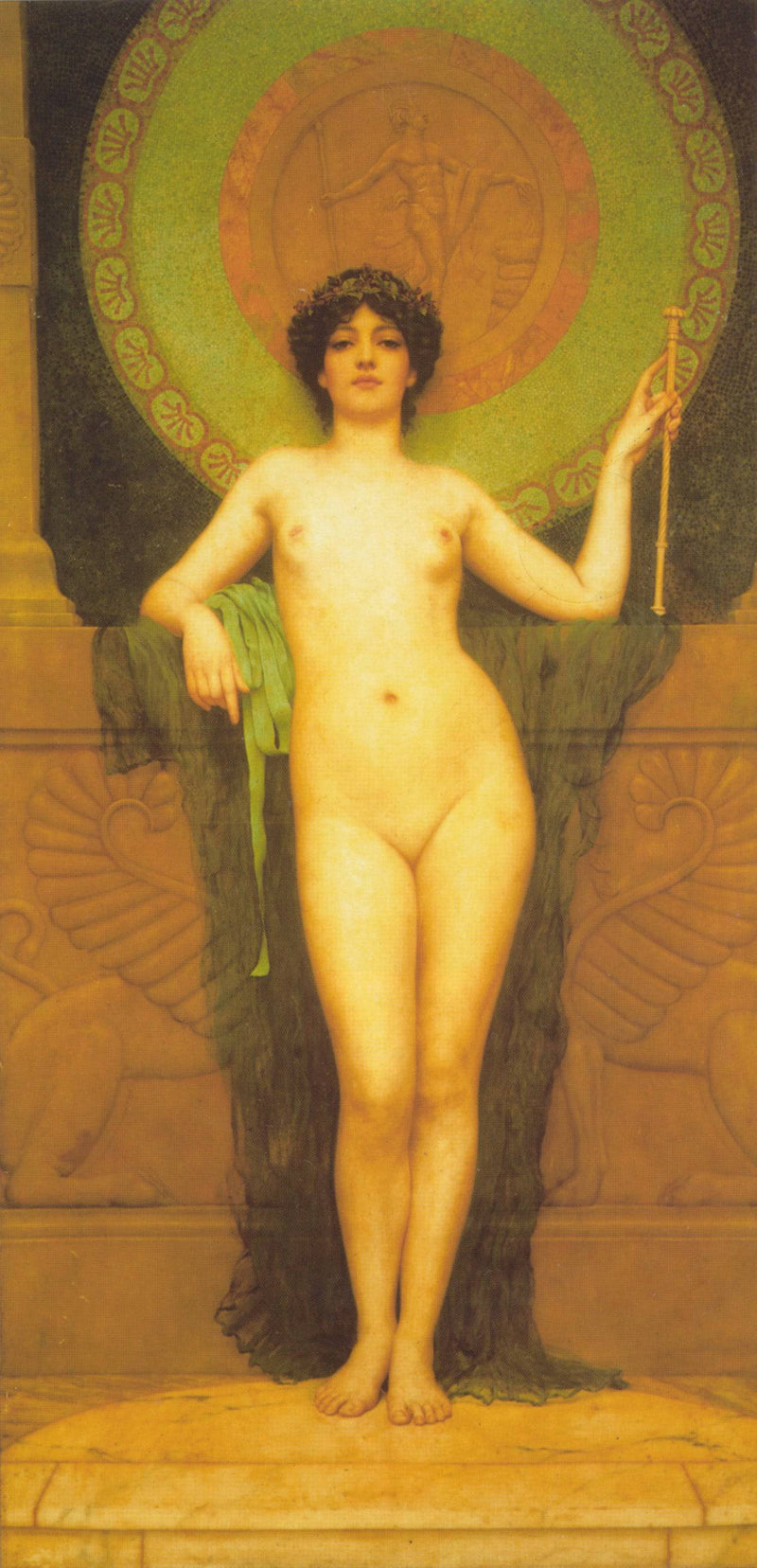 Campaspe by John William Godward, Oil Painting Reproduction