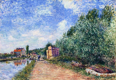 Canal du Loing Chemin de Halage in study