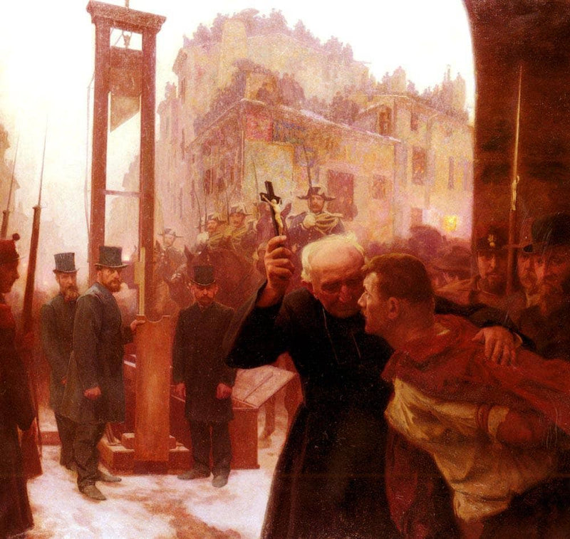 Capital punishment by Émile Friant — Oil Painting Reproduction