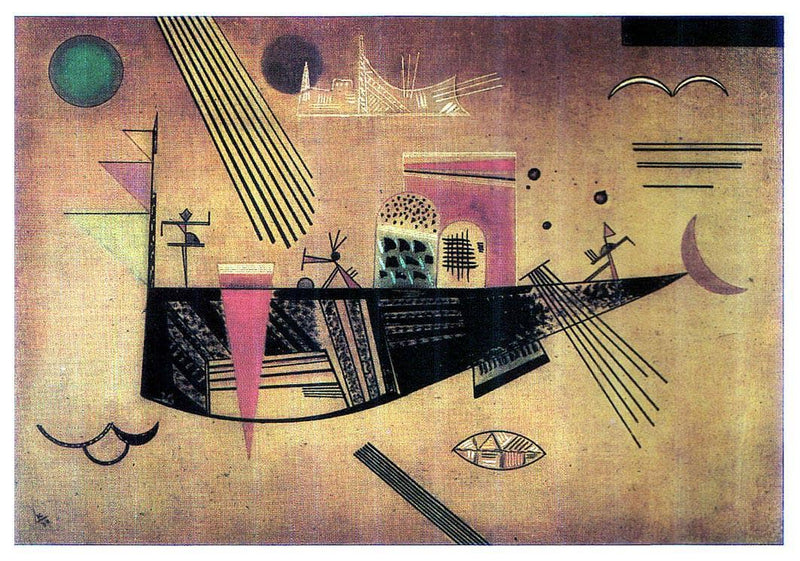Capricious by Wassily Kandinsky — Oil Painting Reproduction