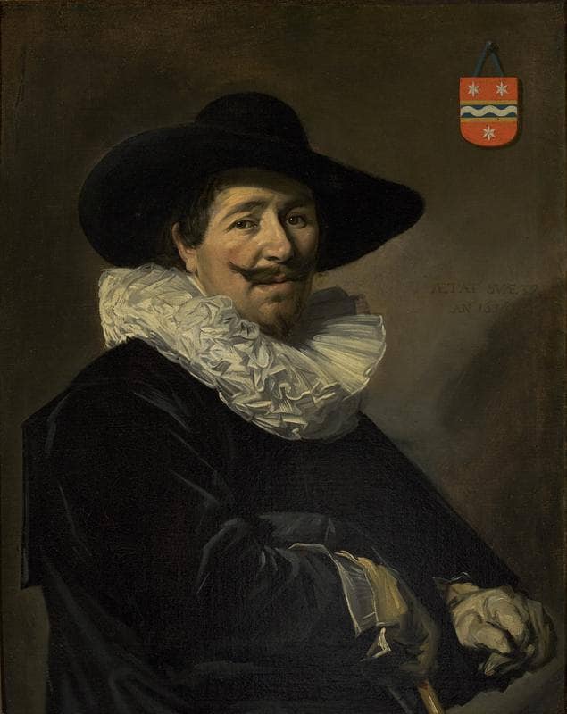 Captain Andries van Hoorn by Frans Hals — Oil Painting Reproduction