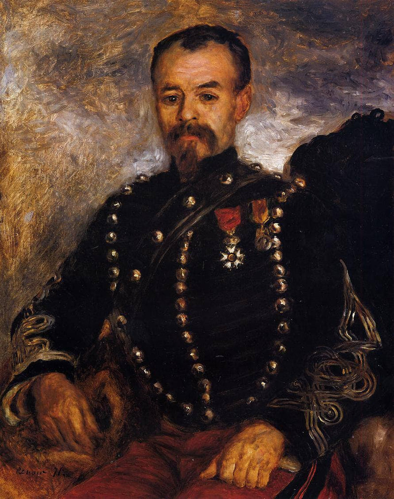 Captain Edouard Bernier by Pierre-Auguste Renoir — Oil Painting Reproduction