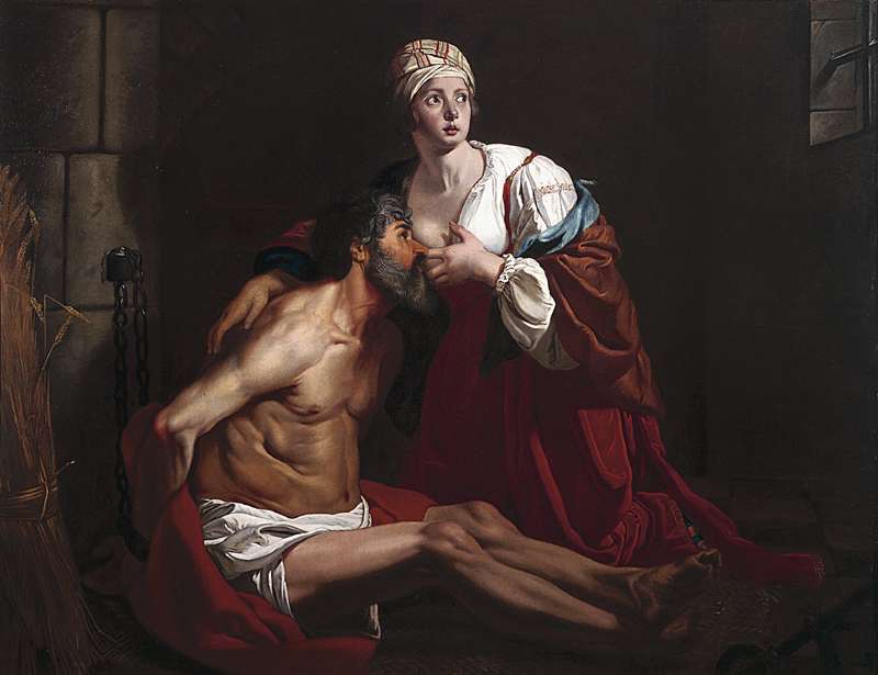 Caritas Romana by Gaspar de Crayer — Oil Painting Reproduction