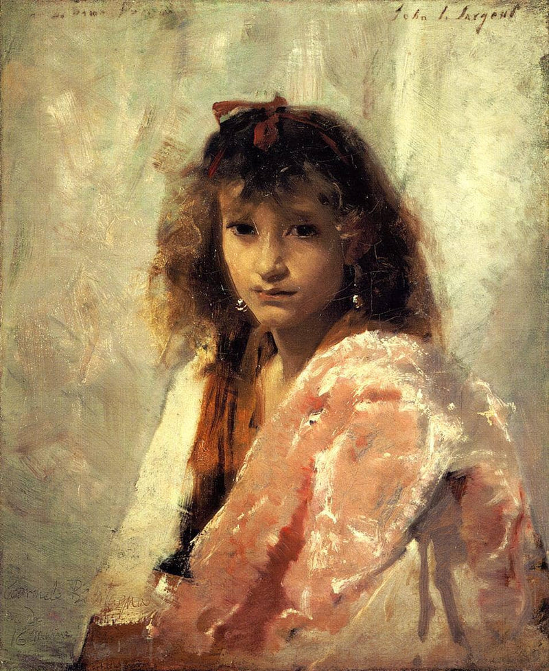 Carmela Bertagna by John Singer Sargent — Oil Painting Reproduction