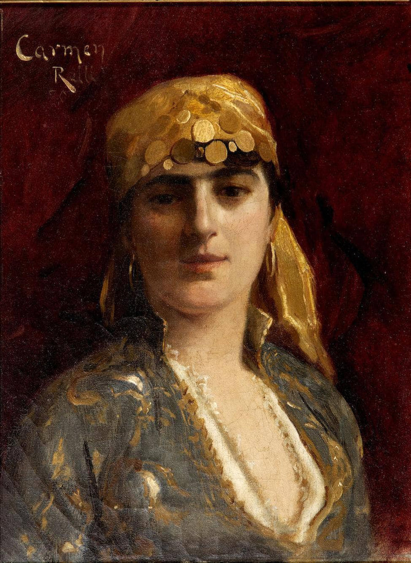 Carmen by Théodore Ralli — Oil Painting Reproduction