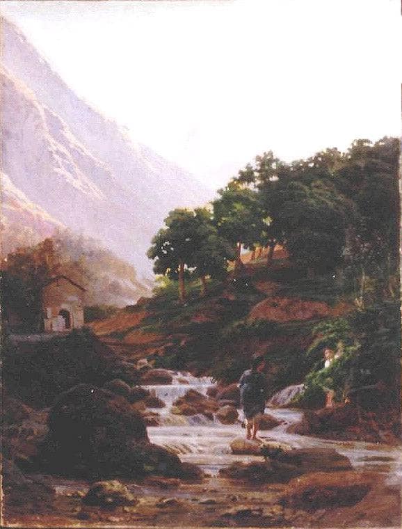 Carrara by Nikolai Ge — Oil Painting Reproduction