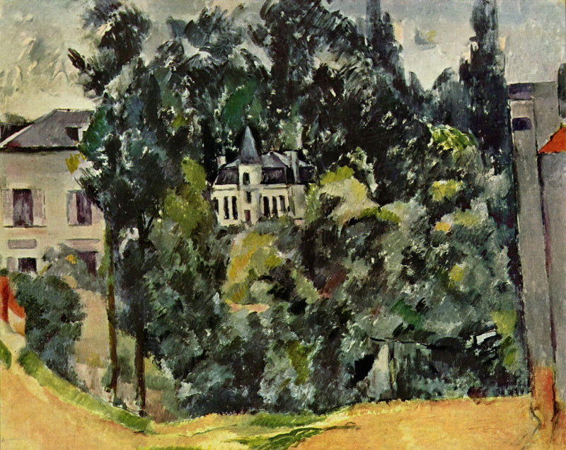 Castle of Marines by Paul Cezanne — Oil Painting Reproduction