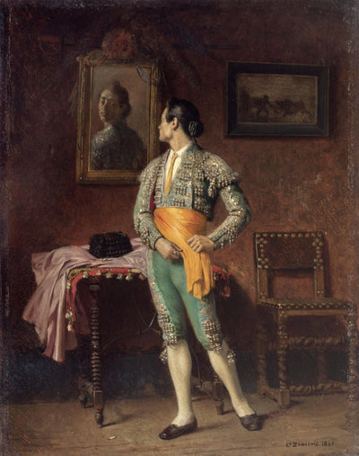 Toreador's toilet in apartment