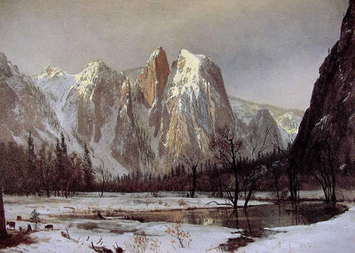 Cathedral Rock, Yosemite Valley, California in home office