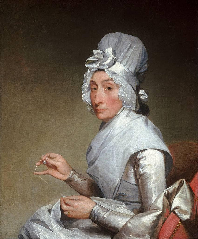 Catherine Brass Yates (Mrs. Richard Yates) by Gilbert Stuart — Oil Painting Reproduction