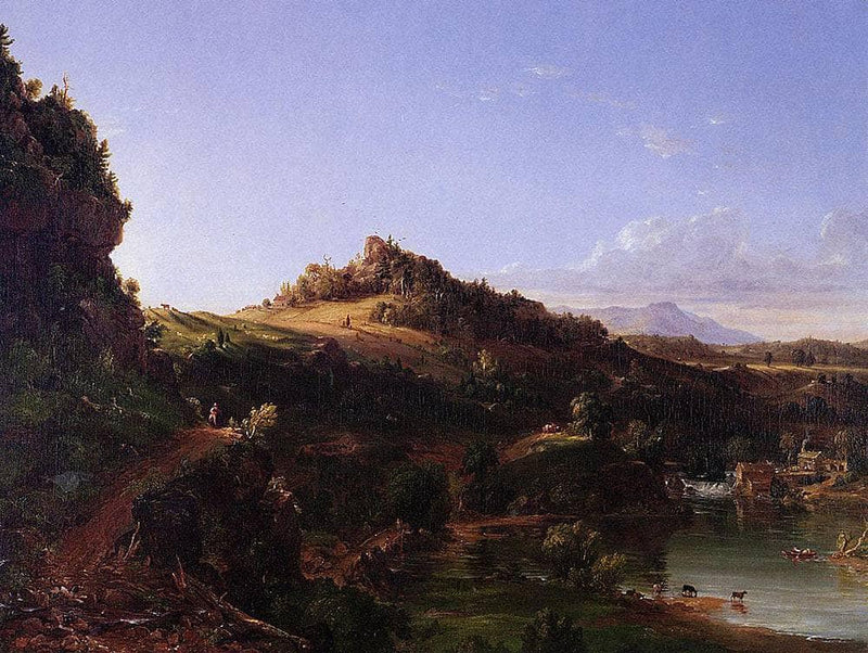 Catskill Scenery by Thomas Cole — Oil Painting Reproduction
