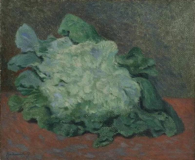 Cauliflower by Federico Zandomeneghi — Oil Painting Reproduction