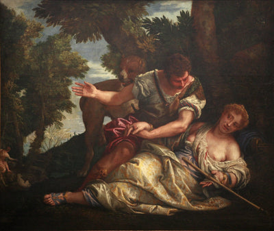 Cephalus and Procris in living room