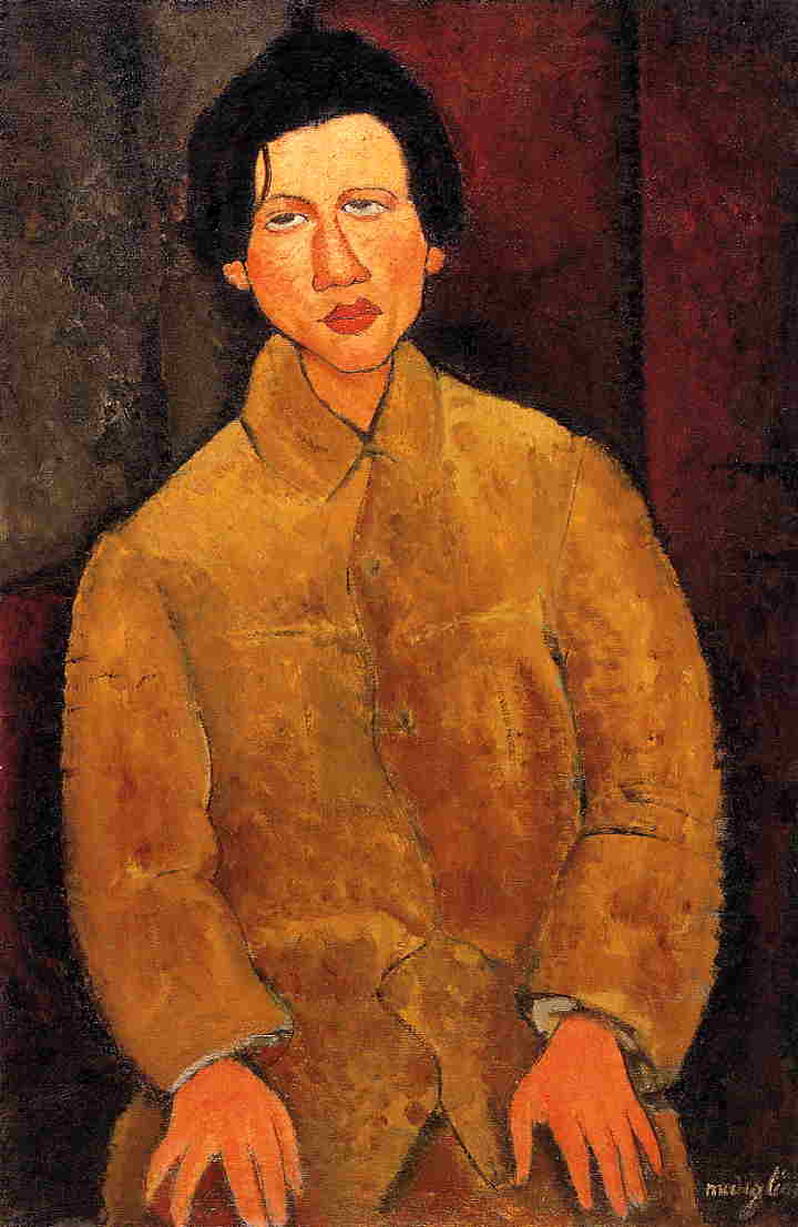Chaim Soutine by Amedeo Modigliani — Oil Painting Reproduction