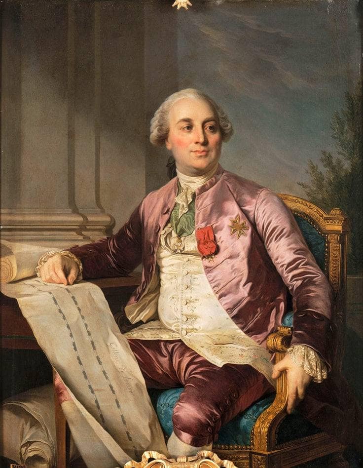 Charles-Claude Flahaut De La Billaderie by Joseph Duplessis — Oil Painting Reproduction