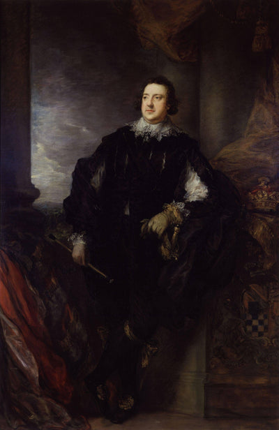 Charles Howard, 11th Duke of Norfolk in living room