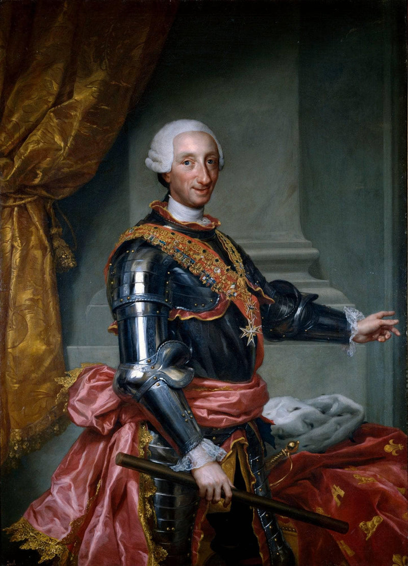 Charles III of Spain by Anton Raphael Mengs — Oil Painting Reproduction