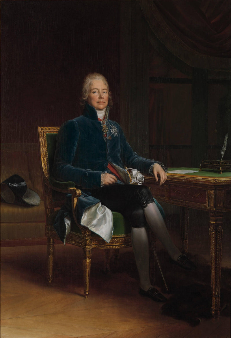 Charles Maurice De Talleyrand Périgord (1754â1838), Prince De Bénévent by François Gérard — Oil Painting Reproduction