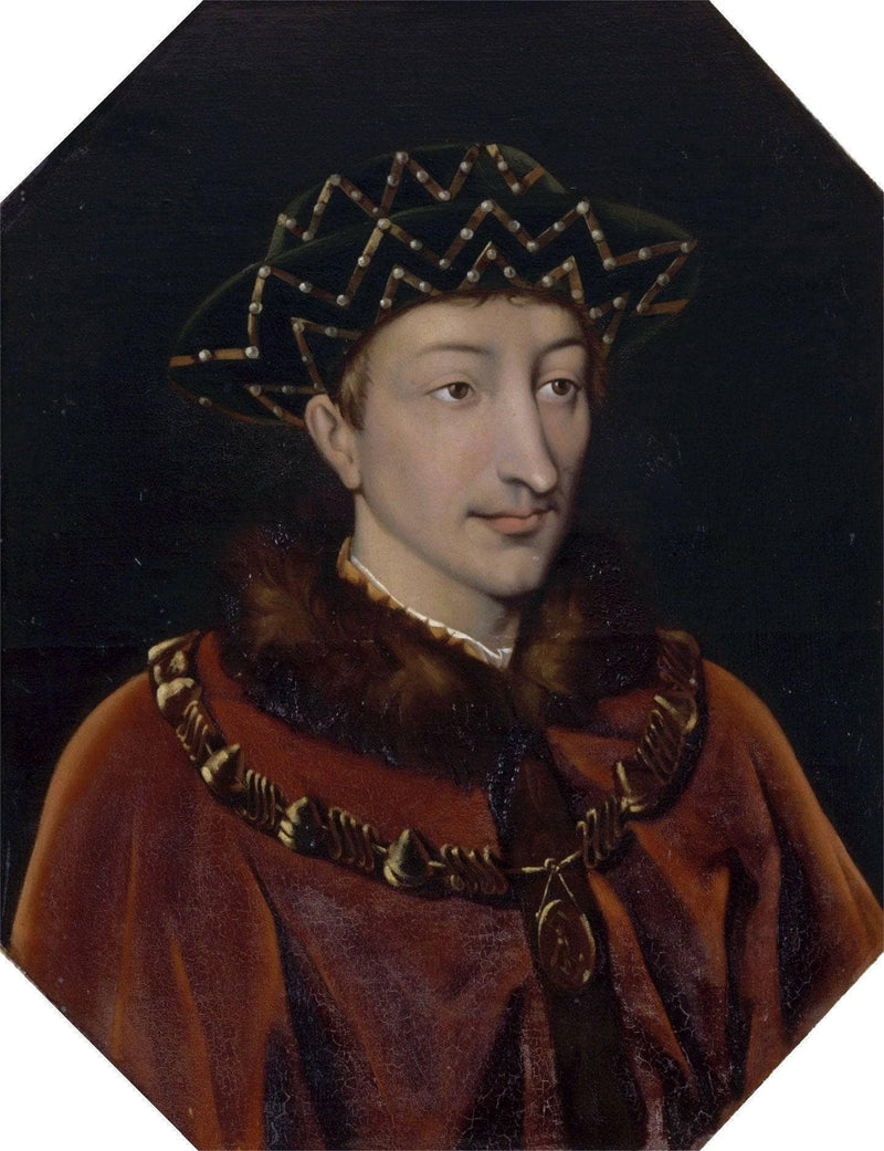Charles VII De France by Henri Lehmann — Oil Painting Reproduction