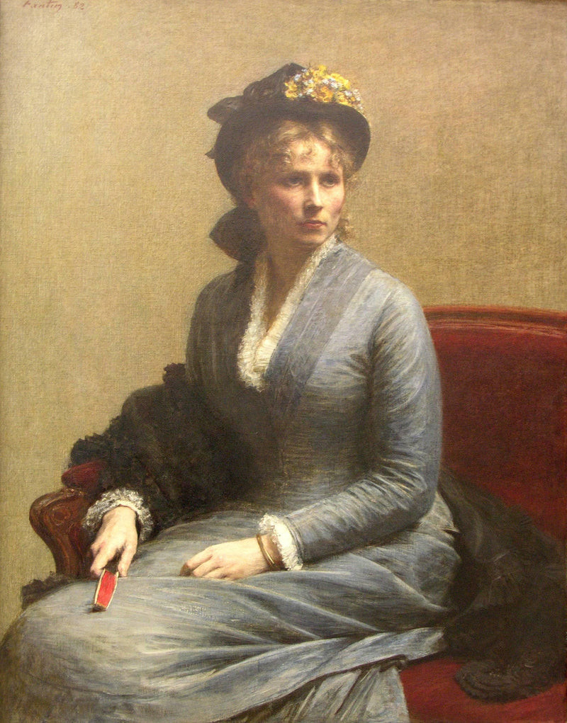 Charlotte Dubourg by Henri Fantin-Latour — Oil Painting Reproduction