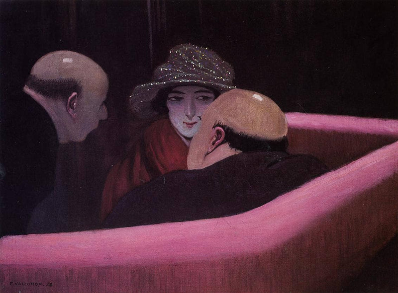 Chaste Suzanne by Felix Vallotton — Oil Painting Reproduction