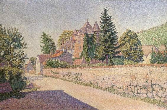 Chateau de Comblat by Paul Signac — Oil Painting Reproduction