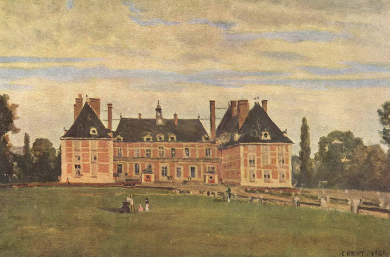 Château de Rosny by Camille Corot — Oil Painting Reproduction