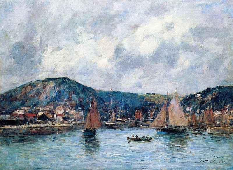 Cherbourg by Eugene Boudin — Oil Painting Reproduction
