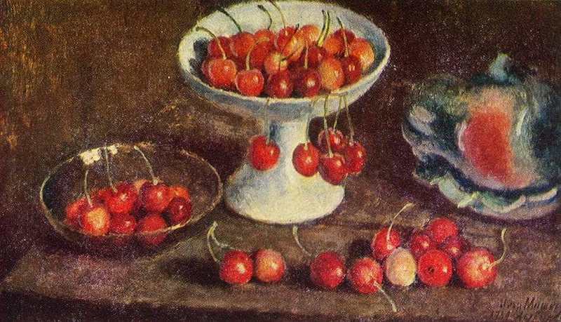 Cherry by Ilya Mashkov — Oil Painting Reproduction