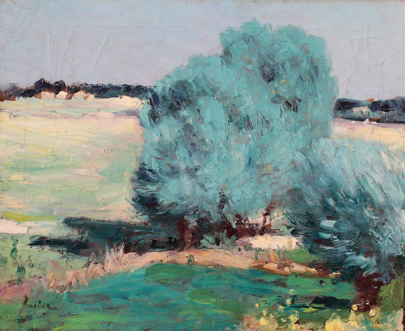 Chiajna Willows by Stefan Luchian — Oil Painting Reproduction