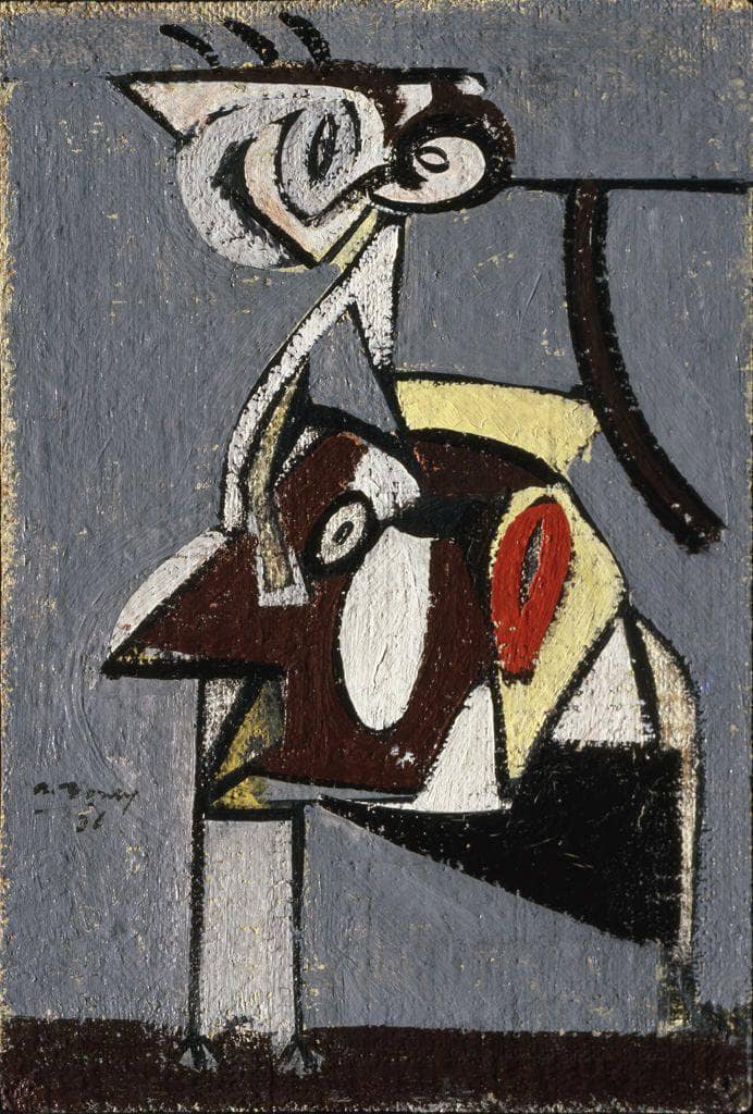 Child of an Idumean Night (Composition No. 4) by Arshile Gorky — Oil Painting Reproduction