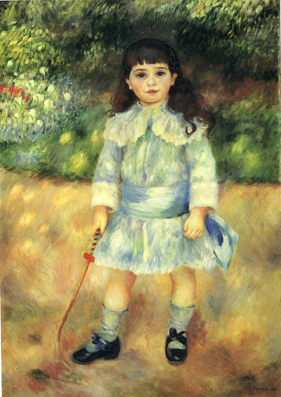 Child with a Whip in study