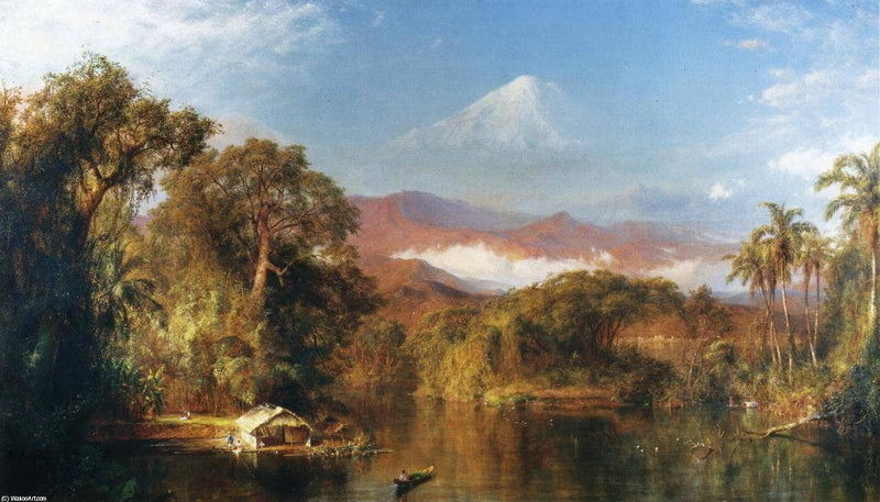 Chimborazo by Frederic Edwin Church — Oil Painting Reproduction