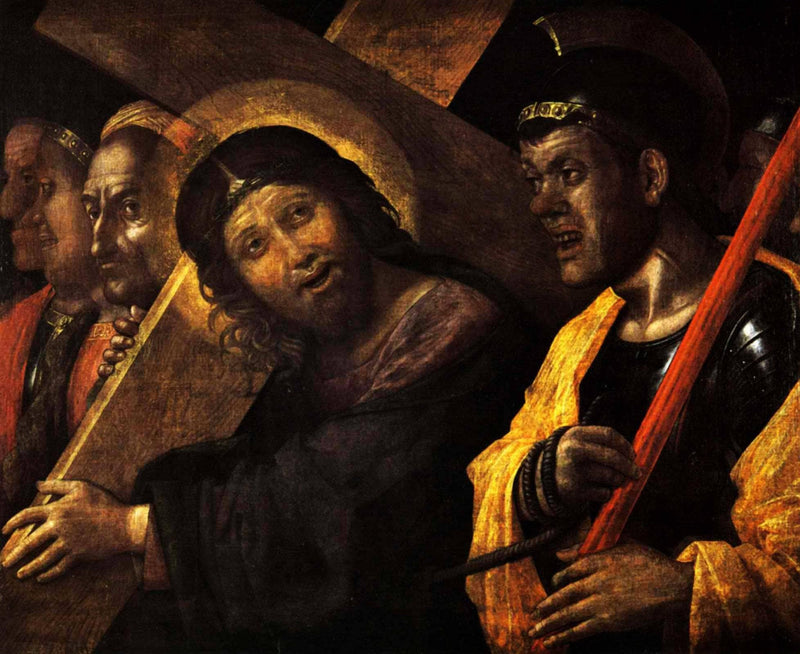 Christ Carrying the Cross by Andrea Mantegna — Oil Painting Reproduction