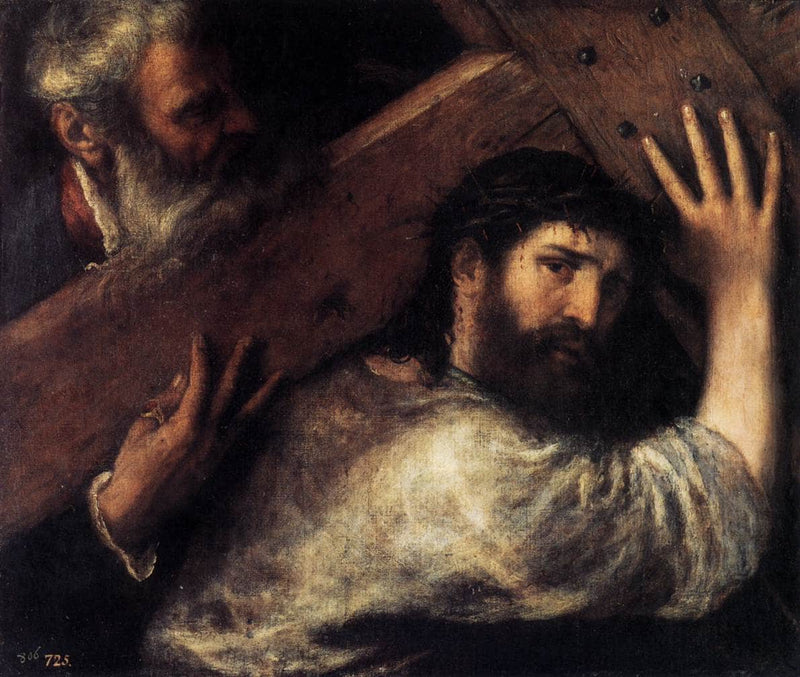 Christ Carrying the Cross by Titian — Oil Painting Reproduction