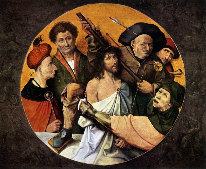 Christ Crowned with Thorns by Hieronymus Bosch — Oil Painting Reproduction
