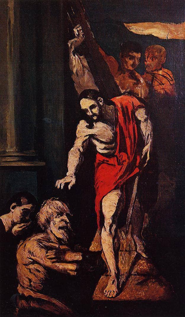 Christ in Limbo by Paul Cezanne — Oil Painting Reproduction