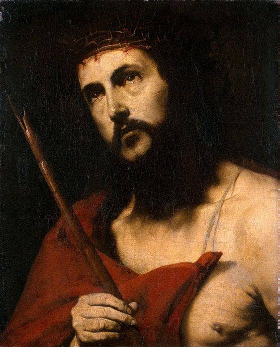 Christ in the Crown of Thorns by Jusepe de Ribera — Oil Painting Reproduction