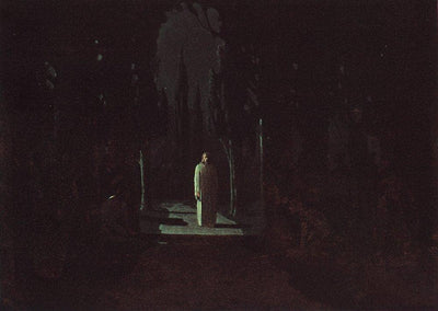 Christ in the Garden of Gethsemane in hallway