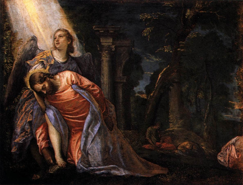 Christ in the Garden of Gethsemane by Paolo Veronese — Oil Painting Reproduction