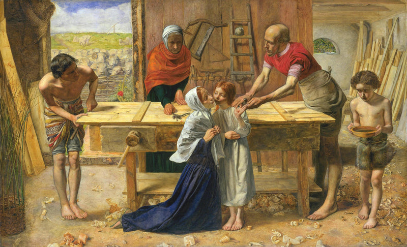 Christ in the House of His Parents by John Everett Millais — Oil Painting Reproduction