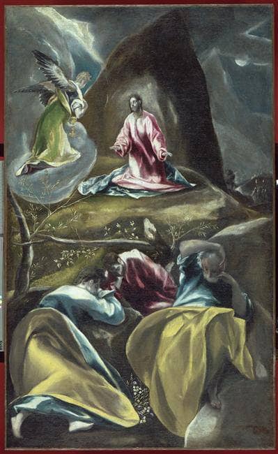 Christ in the Olive Garden by El Greco — Oil Painting Reproduction